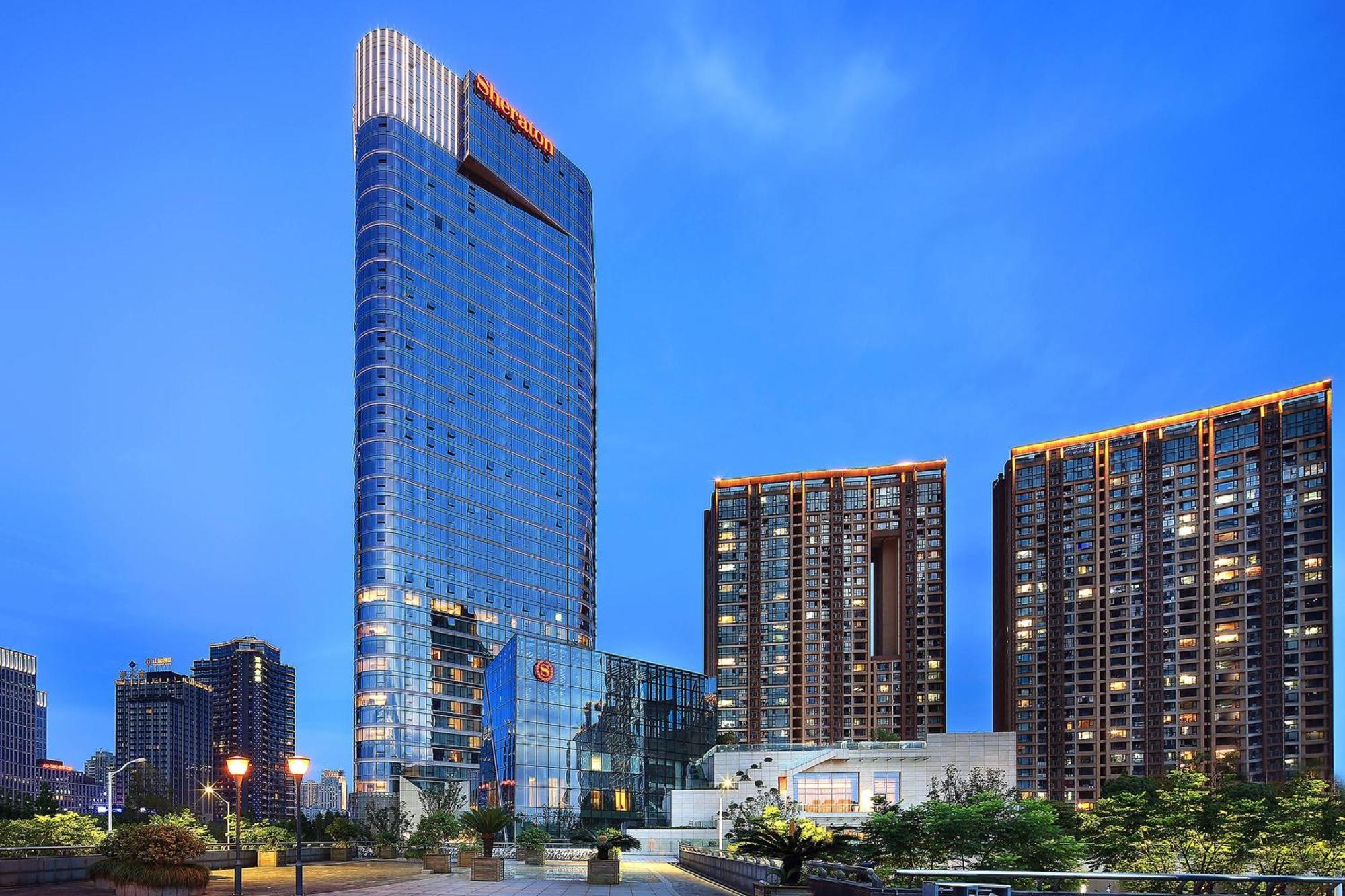 Sheraton Grand Hangzhou Binjiang Hotel Extérieur photo