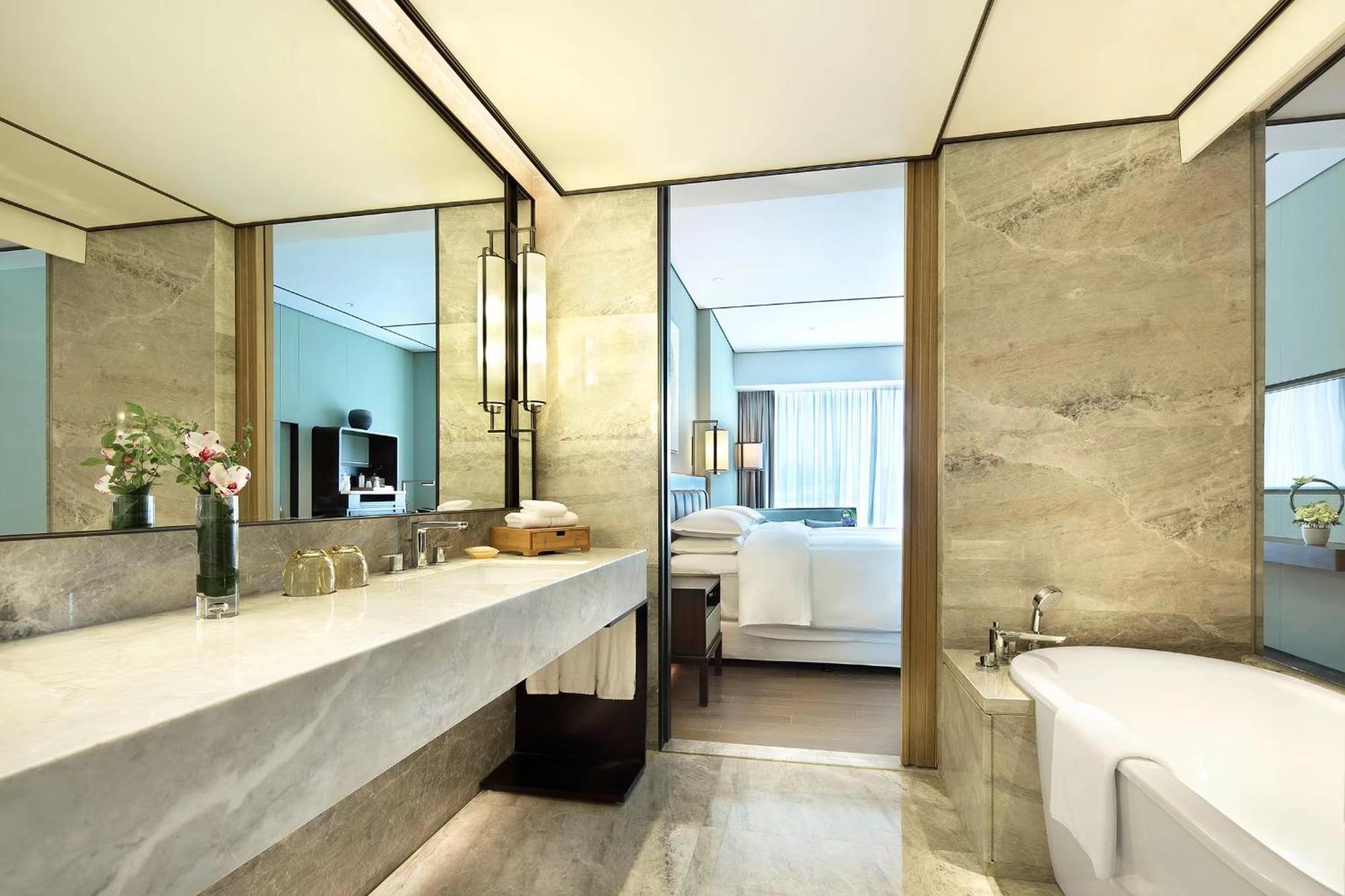 Sheraton Grand Hangzhou Binjiang Hotel Extérieur photo